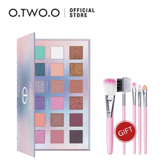 O.TWO.O Long-lasting Beauty Shimmer Matte Eyeshadow Palette- 18 Color