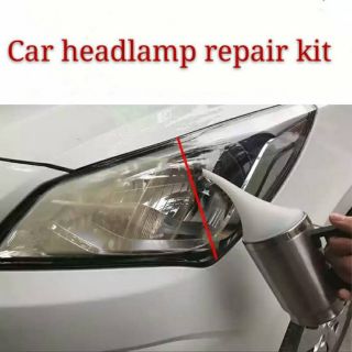 🔥LOWEST PRICE🔥Headlamp repair cup and charger pengilat lampu kereta restoration liquid set kit