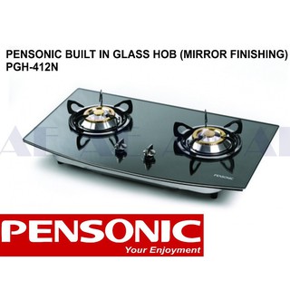 *2021* Pensonic [SIRIM] Tempered Glass 2 Burner Built In Hob Premium Gas Stove PGH-412N MODERN DESIGN /DAPUR GAS/玻璃防爆炉