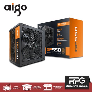 (READY STOCK) AIGO PSU 550W GP550 650W GP650 GS550 GS650 GS750 80+ BRONZE POWER SUPPLY