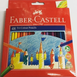 Faber Castell 48Colour Tri Colour Pencil