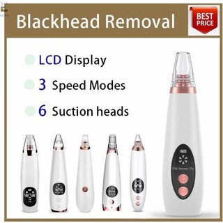 Ready Stock！Blackhead Remove Facial Skin Care Tools Acne Vacuum Suction Pore Clean Machine