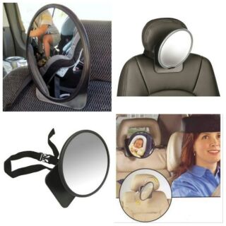 Cermin Baby Backseat Safety View Mirror