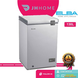 Elba 130L Chest Freezer EF-E1310 (GR) | Faber 100L Deep Freezer Net FZ-F128 (N)