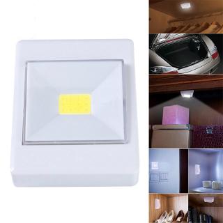 3W COB Wall Switch Light Emergency LED Cabinet Light Wardrobe Light Hallway Wardrobe Light Cordless Dimmable Night Light Battery Open (1)