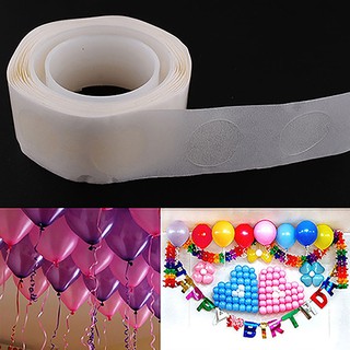 1Roll 100Pcs Double Sided Adhesive Glue for DIY Wedding Party Balloon Decor