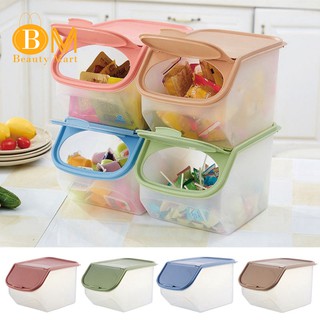 ☀stock☀Dried food storage sealed rice box with measuring cup plastic