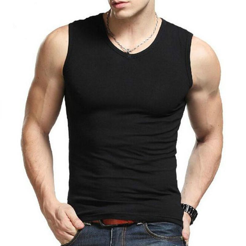 6 Colors Men's Sleeveless Gym Sports Tank Vest Undershirt