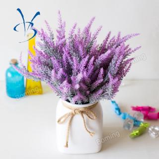 BOM🔥Ready Stock🔥High-end simulation lavender artificial flower wedding bouquet decoration bunga hiasan flowers 薰衣草