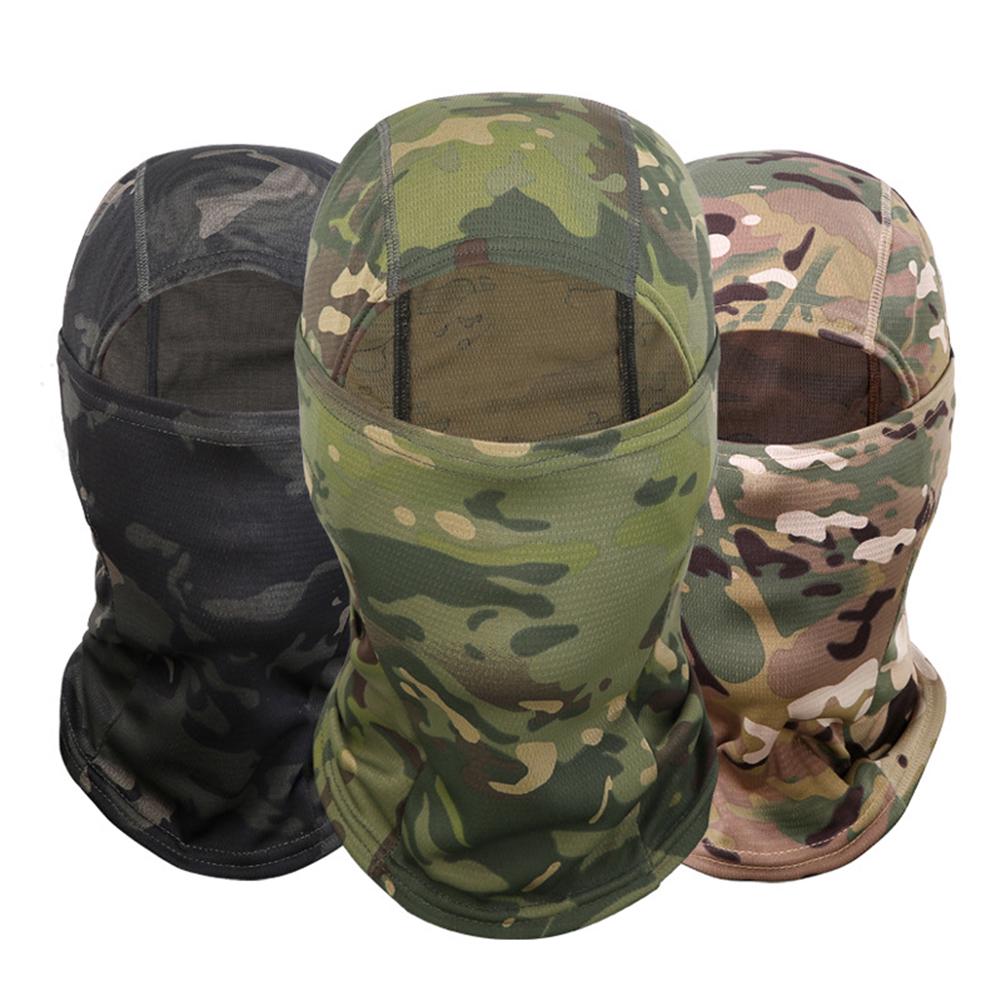 Camouflage Ninja Riding Mask Anti-Sand Headband Face Mask Sand Turban Bicycle Hunting Army Sport Military Helmet Liner