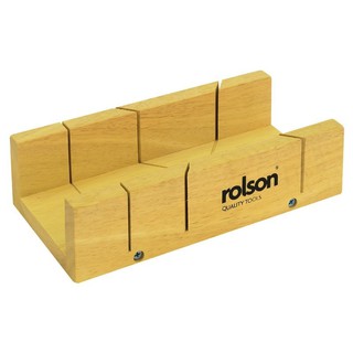 Rolson 56429 Wooden Mitre Box, 230mm