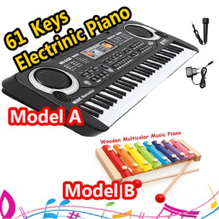 🌟 Malaysia Ready Stock 🌟Unicorn1991🌟61 Keys Digital Electric Piano Music Keyboard Key Board Ideal for Gift