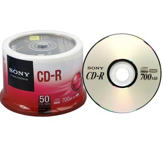 Sony/ Imation/ TDK Recordable CD/ CD-R, 700 MB/80 min