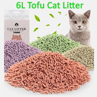 Pet Litter Cat Litter Clumping Tofu (6L)