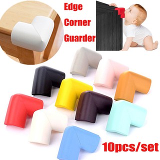 10pcs/set Baby Safety Soft Rubber Edge Corner Guarder Protection L Shape