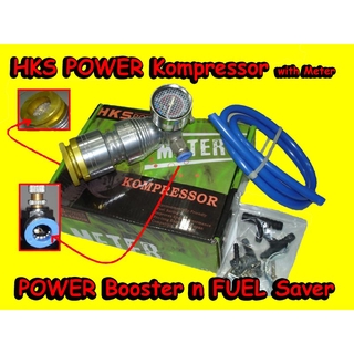 Air Intake TURBO CHARGER COMPRESSOR HKS Kompressor Fuel Saver Jimat Minyak Petrol Enjin Pick Up