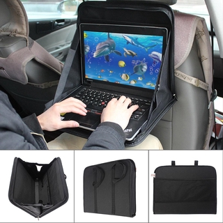 Nexus Car Portable Folding Car Back Seat Table Laptop Holder Computer Food Stand Table Desk Tray Storage Bag