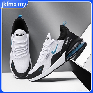 Ready Stock Kasut Perempuan Air Max 270 Kasut Sukan Lelaki Outdoor Exercise Air Cushion Couple Sneakers Fitness Men Running Shoes Travel Women Sport Shoes Plus Size