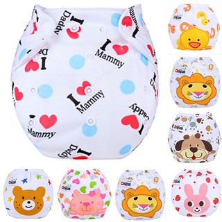 Baby Infant Reusable Washable Cloth Diaper Kids Nappy Cover Adjustable Diapers