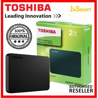 Toshiba External Hard Disk Canvio Basics (2TB)
