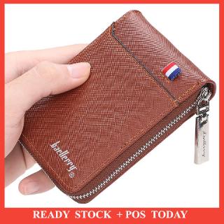 Men Card Holder Wallet Leather ID Card Purse Slim Coin Purse for Men