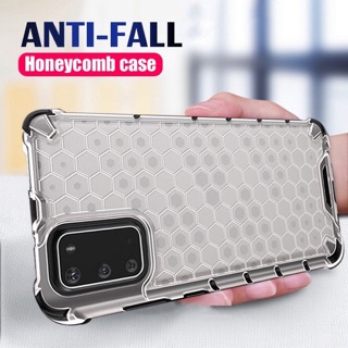 Samsung Galaxy A02 A02S A12 A22 A32 A52 A72 A21S A20 A30 A30S A50 A50S A51 A71 Honeycomb Shockproof Case Cover