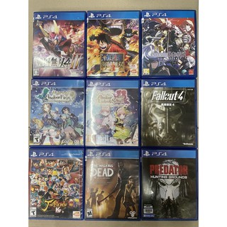 (USED) PS4 Atelier / Ace Combat 7 / Final Fantasy 7 / Super Robot Wars V X T / Kingdom Hearts III 3 / Fallout 4 (1)