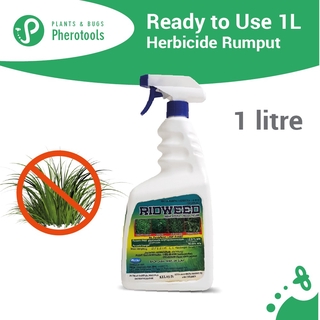 Pherotools RIDWEED Weed Killer 1Litre(Ready to use DILUTED Herbicide/Racun Rumput)for Home and Garden Lalang Grass Weed (1)