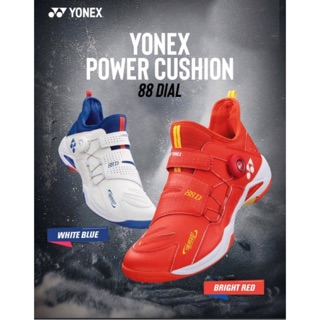 🇯🇵 Yonex 2020 Power Cushion 88 Dial Laceless Badminton Shoe (free socks, grip & shoe bag)