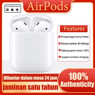 【In stock】Air-Pods 2 Bluetooth Earphone wireless charging case Automatic pairing/Active noise reduction,for iOS/Android