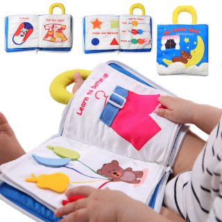 Baby Toys Kids Soft Cloth Book Early Book Learning Education Hand toys for kids girl