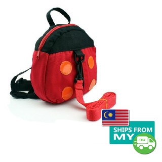 Baby anti-lost Ladybug backpack child harness security bag