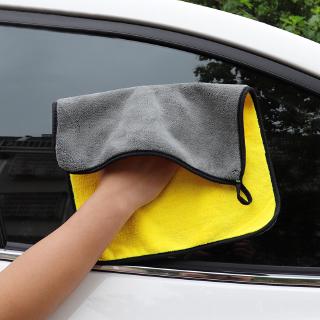 Car Wash Clean Towel Double Side Cleaning Towel Plush Washing Drying Towel