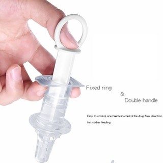 Creative Baby Anti-choke Syringe Device Nipple Head Babe Feeder[S]