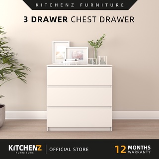 KitchenZ 3 Layers Chest Drawer Storage with Locker Big Size 7000
