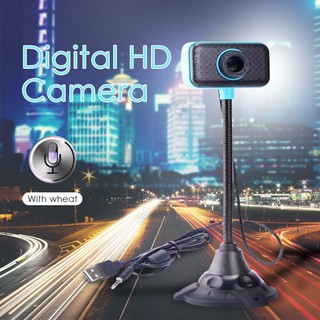 HD Camera Computer Webcam 480p USB Camera Rotatable Video Recording Web Camera With Mic Microphone For Computer PC Laptop