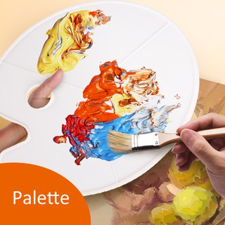Paul Cezanne Acrylic Palette Watercolor Painting Oil Painting Palette Makeup Nail Tools Manicure Nail Art
