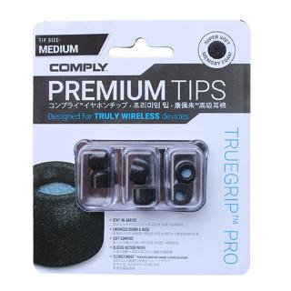Comply Foam Tips TrueGrip Pro Memory foam sleeve C sets of sponge earplugs for TWS