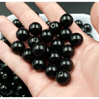 10pcs 黑曜石 12mm 10mm Nature Obsidian Black Beads Stones Pixiu 貔貅 [WHOLESALE]