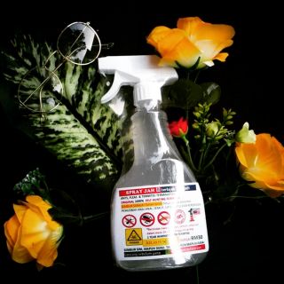Spray serangga , anai-anai , kutu , lipas , lebah , semut bebas racun | spray jah 500ML individual pack