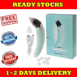Nasal Aspirator Electric Safe Hygienic Nose Cleaner Snot Sucker for Baby