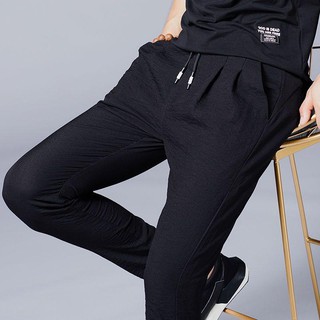 Ready Stock hot casual pants Fashion trends Sweatpants for men loose seluar slack lelaki休闲裤 运动裤