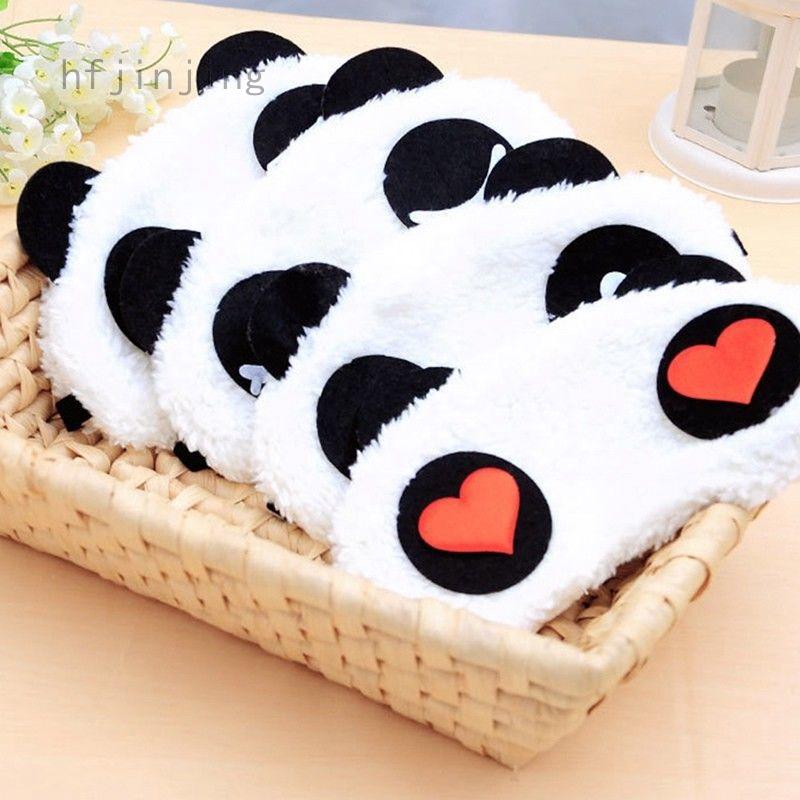 Lovely Panda Cotton Eye Mask Cover Sleep Mask Good Sleeping Soft