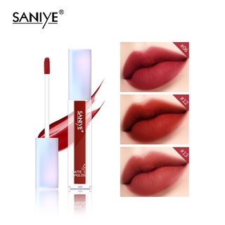 SANIYE Matte Lip Tint Long Lasting Lip Ink Waterproof Liquid Lipstick Moisturizing L1182