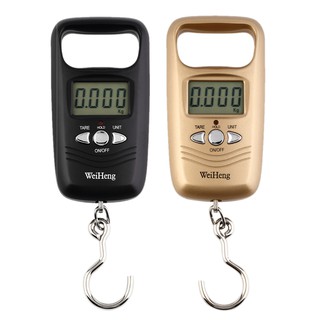 Mini 50kg LCD Digital Hanging Luggage Weight Hook Scale