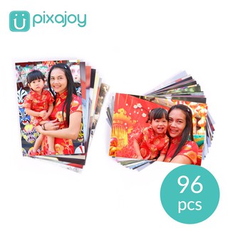 4R Laminated Photo Prints, 96 Pieces (FREE Keepsake Boxes) with Full Personalisation by Pixajoy Photobook [e-Voucher]