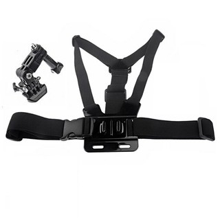 Chest Body Belt Strap Mount Harne + 3-way Base for GoPro Hero 3 1 2 3+ Accessory