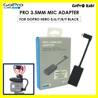 GoPro Pro 3.5mm Mic Adapter For GoPro Hero 5/6/7/8/9 Black ( GoPro Malaysia Warranty )