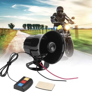 🔥[Ready Stock] 3 Tone Horn MOTORCYCLE CAR VAN VEHICLE LOUD SIREN SECURITY HORN 12V WITH 3 SOUND ⭐⭐⭐⭐⭐