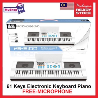 Multi-function 61 Keys Electronic Organ Piano Musical Kids Learning Keyboard Toy